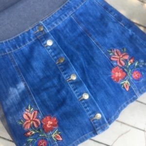 Jean skirt